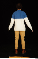  Pablo brown shoes brown trousers dressed standing sweater whole body 0013.jpg